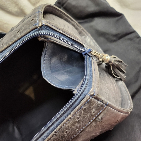 Exotic JRA ostrich bag Authentic - Picture 8 of 12